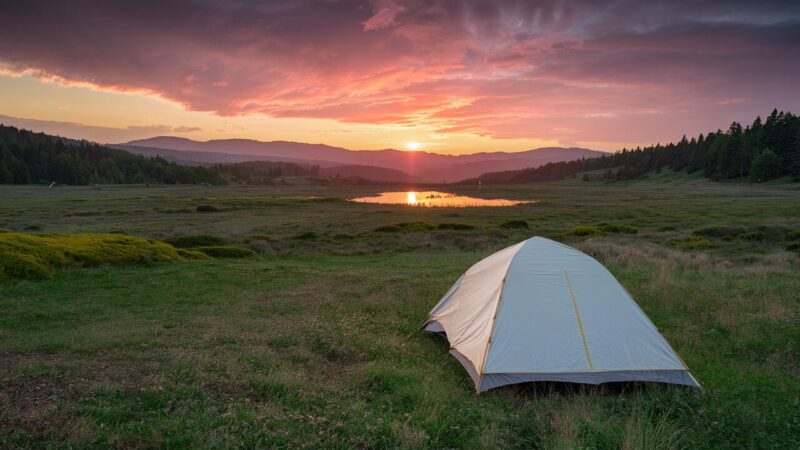 Glacier National Park camping