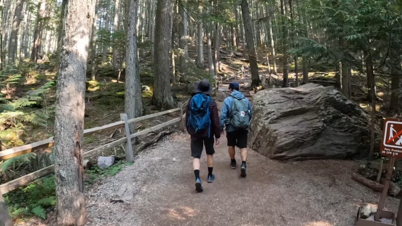 Glacier Park adventure hiking