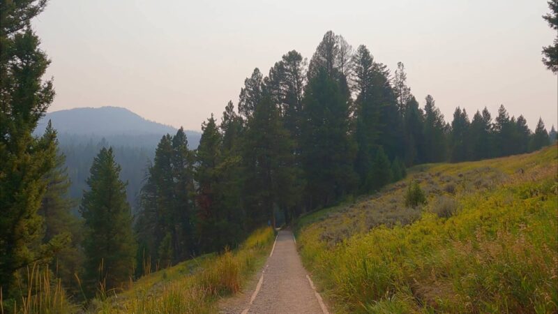 Ousel Falls Trail in Montana