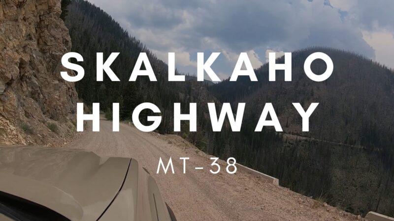Skalkaho Highway (MT-38), Montana
