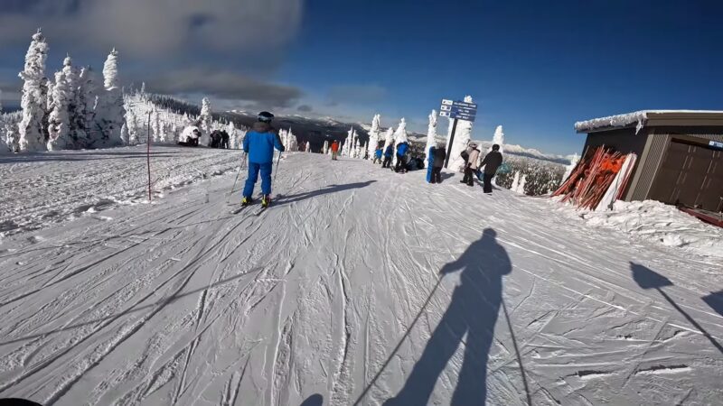 Skiing at Whitefish Mountain Resort