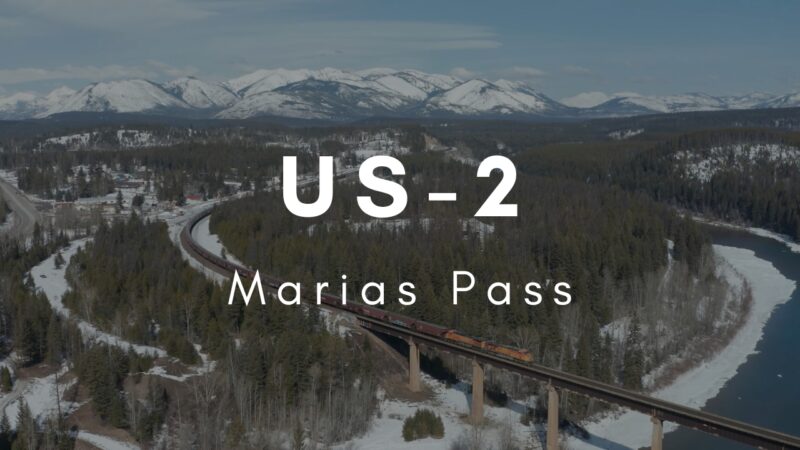 US-2, Marias Pass - Montana