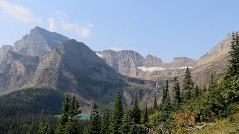 Wilderness camping in Montana