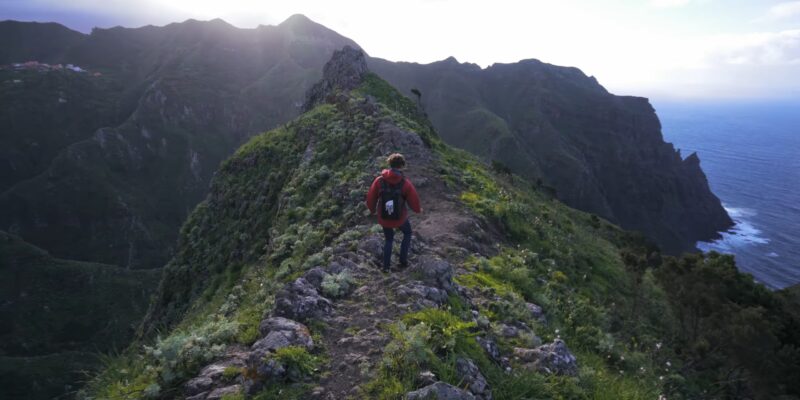 Knee pain relief during hiking