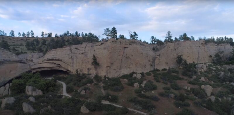 Pictograph Cave State Park Trail