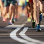 Runners take off at the start line during one of the November races in the Northwest